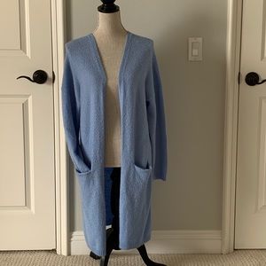 Powder Blue Duster Cardigan